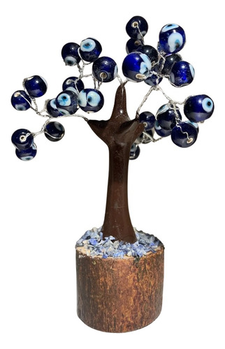 Árbol Turco Azul Contra El Mal De Ojo - Protección Y Armonía