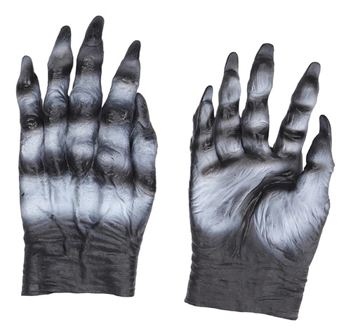 Disfraz De Hombre, Guantes, Uñas Largas, Festival, Manos