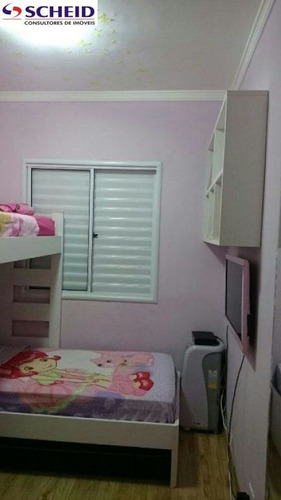 Imagem 7 de 15 de Lindo Apto 2 Dor 1 Vg Repleto Em Armarios Embutidos (cliente Só Retira Os Eletrodomesticos) - Mr52337