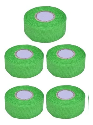 05 Rl. Fita Bantex Verde Protetora Dedos 25mm X 15mt - C/ Nf