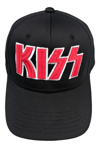 Gorra Kiss Bordado 3d Visera Curva