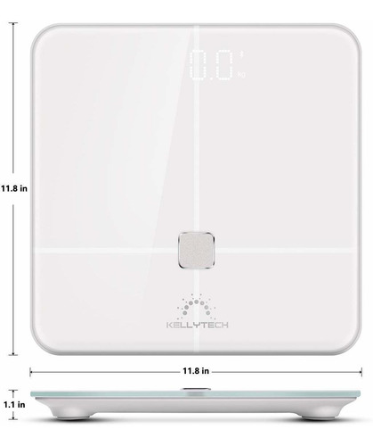 Bascula De Peso Corporal Bluetooth Hasta 400 Lb