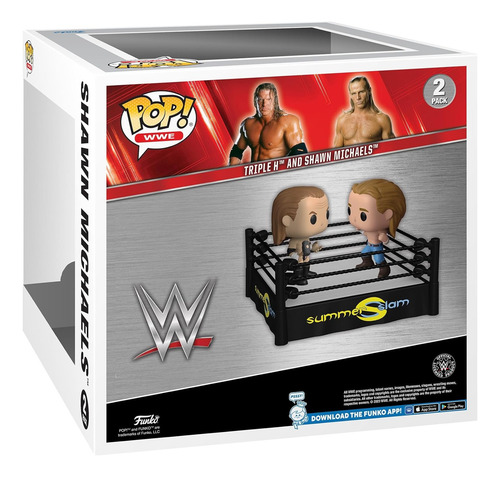 Funko Pop Wwe: Summer Slam - Triple H Y Shawn Michaels