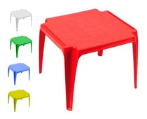 Comprar Mesa De Niño Plastico Cuadrada Infantil Mesas Jardin