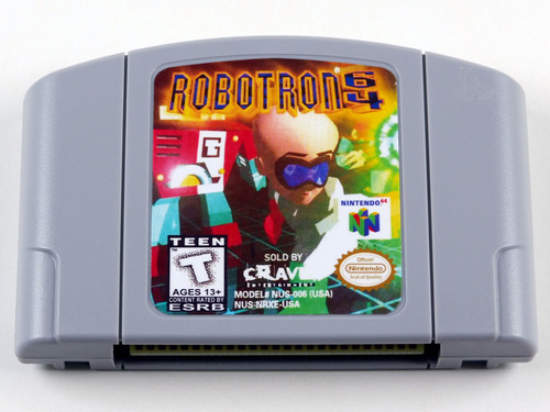 Robotron 64 Nintendo 64 N64