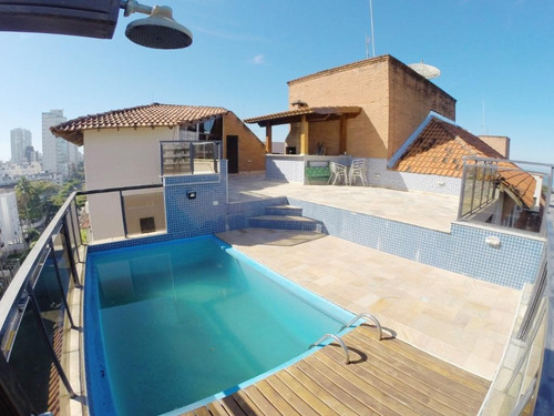 Imagem 1 de 28 de Cobertura Com 3 Dormitórios À Venda, 174 M² Por R$ 750.000,00 - Praia Da Enseada - Guarujá/sp - Co0861