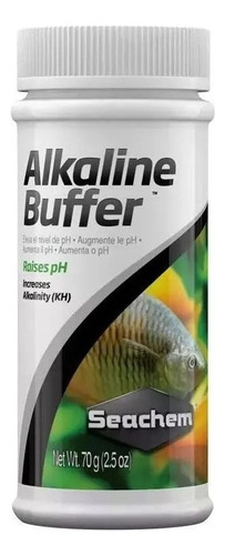 Seachem Alkaline Buffer 70g Tamponador Aumenta Ph Da Água