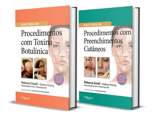 Combo Guia Prático De Toxina E Preenchimento Cutâneo 2ª Ed