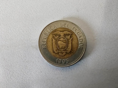 Moneda Ecuador Bimetalica 1995 - 500 Sucres (&417 (Usado)