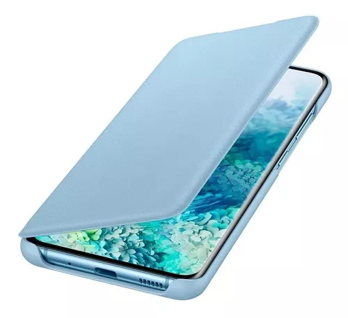 Funda Samsung Galaxy S20 Plus Official Clear View Cover - Cielo azul