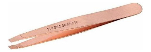 Pinzas Inclinadas Tweezerman Rose Gold Modelo No. 1256-rgr