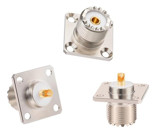 Mookeerf So 239 Conectores So239 Uhf Hembra Rf Coax Coax De