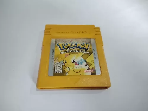 Pokemon Yellow Original - GBC - Sebo dos Games - 10 anos!