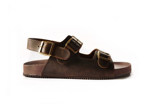 sandalias hombre cuero