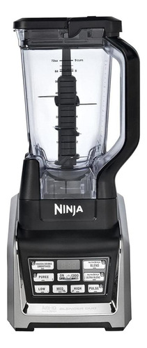 Licuadora Ninja Bl641 72  Oz Negra Con Vaso De Plástico 120v