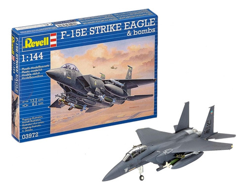 Revell 03972 F 15 E Strike Eagle And Bombs 1:144