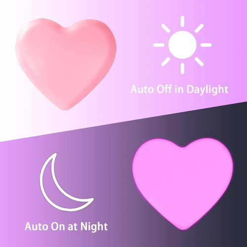 Luz Nocturna Enchufable Para Niños Con Sensor Automático