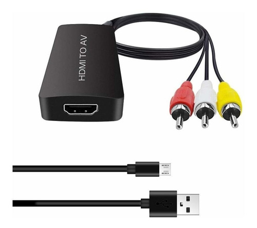 Convertidores De Video  Hdmi A Rca, Adaptador Hdmi A Cdv