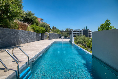 Gran Departamento Con Jardin /vista Privilegiada/ Las Condes