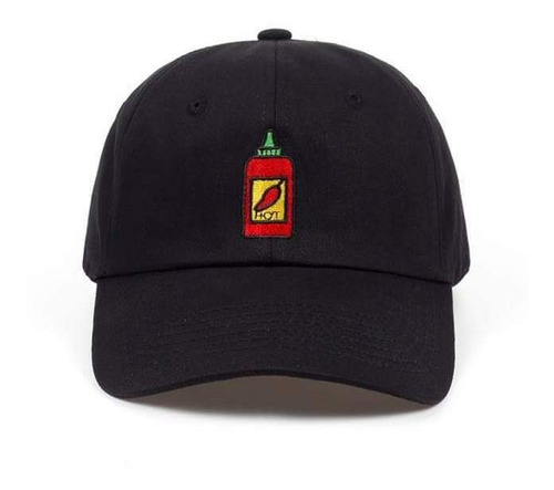 Gorra Hot Sauce Salsa Picante Emoji Algodon Strapback