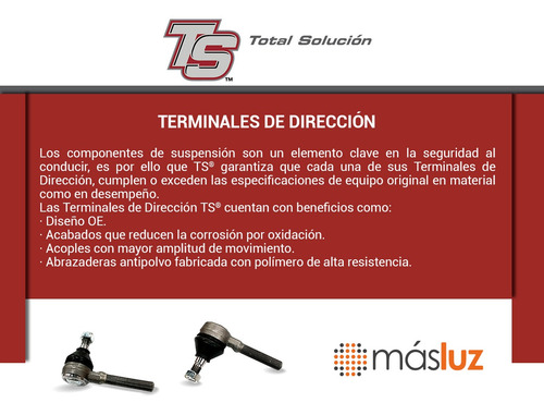 Set 2 Terminales Exteriores Chevrolet S10 1983/2004 Ts