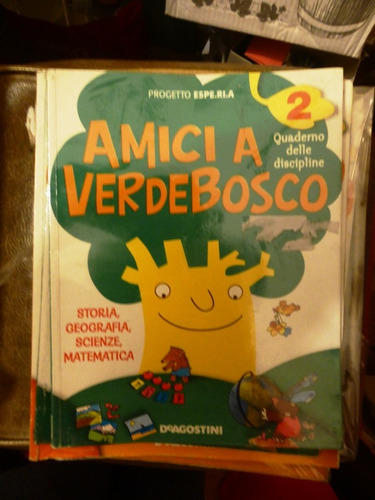 Amici A Verdebosco 2 - Quaderno Delle Discipline - Storia - 