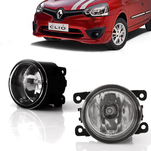 Farol De Milha Auxiliar Renault Clio 2013 2014, Par