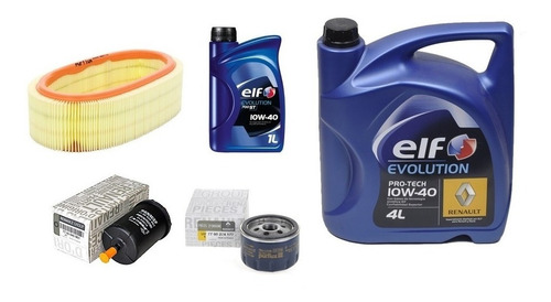 Kit Filtros Y Aceite  Renault Kangoo 1.6 8v K7m