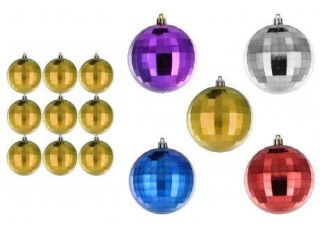 Pack 3x: Esfera Metalizada 4 Cm X 9 Pcs