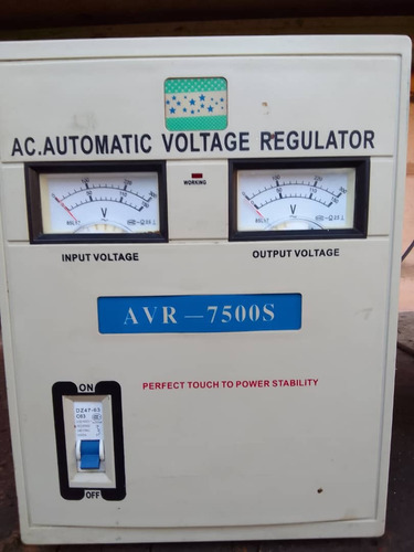 Regulador Automatico De Voltaje Avr-7500s