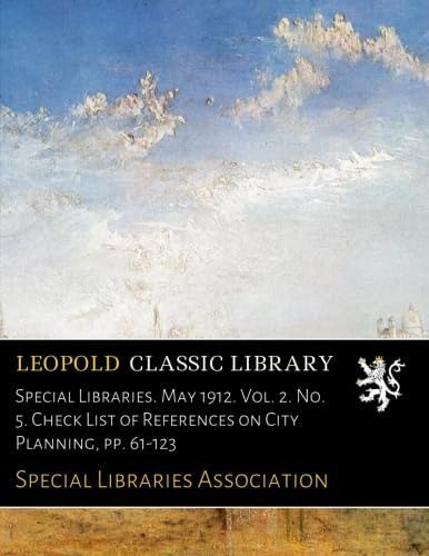 Libro: Special Libraries. May 1912. Vol. 2. No. 5. Check Of