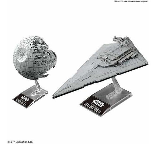 Bandai Star Wars Plástico Modelo Estrella De La Muerte Ii 1/