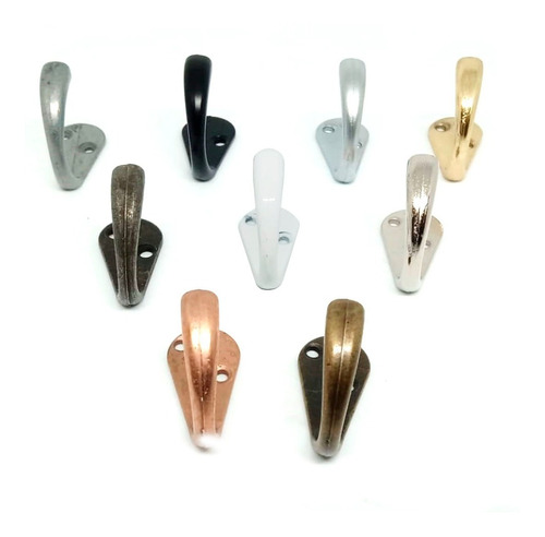 Promo Percha Gota Varios Colores Dtr Herrajes X10u