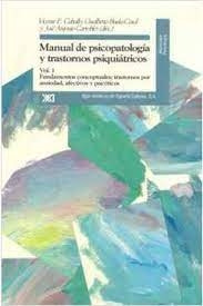 Livro Manual De Psicopatología Y Trastornos Psiquiátricos Vol.1 - Vicente E. Caballo E Gualberto Buela Casal [1995]