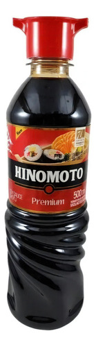 Molho De Soja Shoyu Suave Premium 500ml - Hinomoto