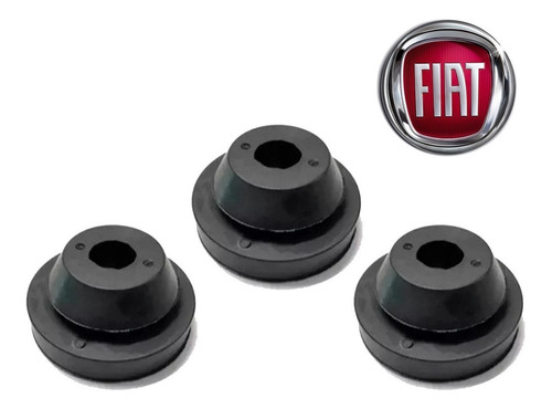 Kit 3 Coxins Caixa Filtro De Ar Mobi Motor Evo