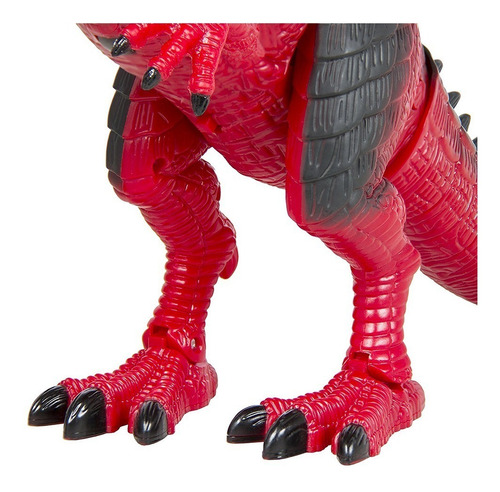 Imagen 3 de 7 de Dinosaurio De Juguete Dragon Luz Sonido Camina Ruge Grande