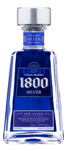 Tequila Silver Reserva 1800 Garrafa 750ml