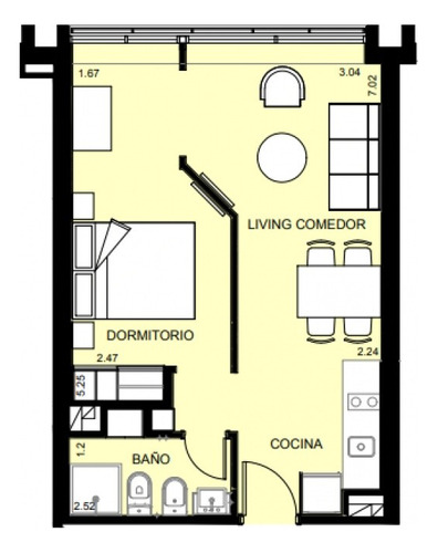 Ocean Drive Country Torre 1 De 1 Dormitorio