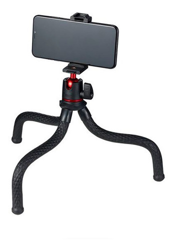 Tripode Flexible Con Soporte Celular Y Rosca 1/4 Cam/cel