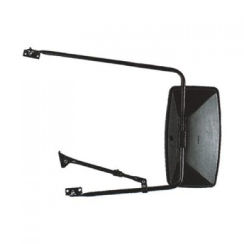 Conjunto Espelho Plano P/ F4000 1975 A 1998 Moldura Preto
