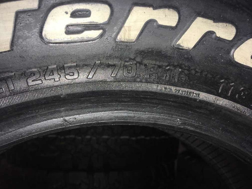 Imagem 3 de 3 de Pneu Recapado Desenho Bf Ko2 245/70/16