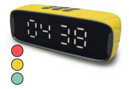 Reloj Despertador Parlante Colores