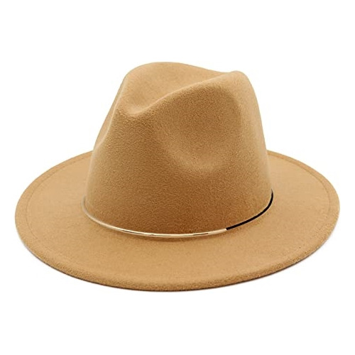 Gorros Sombreros Y Boinas Para Mujer Con Hebilla Beige