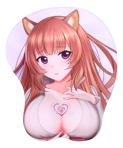 Boo Ace Raphtalia 3d - Alfombrillas De Mouse De Anime Con Re