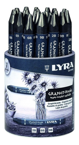 Imagen 1 de 2 de Crayón De Grafito Lyra 24