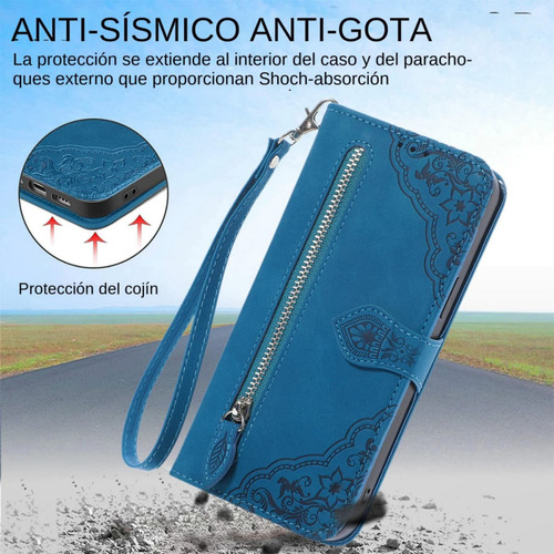 Funda De Piel Tipo Cartera Para Moto G05, G15, G35, G55, G75, G82, G04, G24, G34, G54, G84, G73, G62, Con Ranura Para Tarjetas