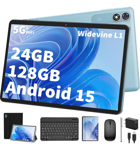 Tablet Android Com Teclado,tablet Android 15 De 10 Polega...