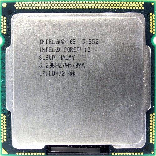 1 X Processador Intel Core I3 550 4m Cache 3.20ghz Lga 1156