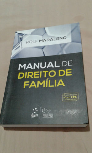 Livro Manual De Direito Da Família Rolf Madaleno 